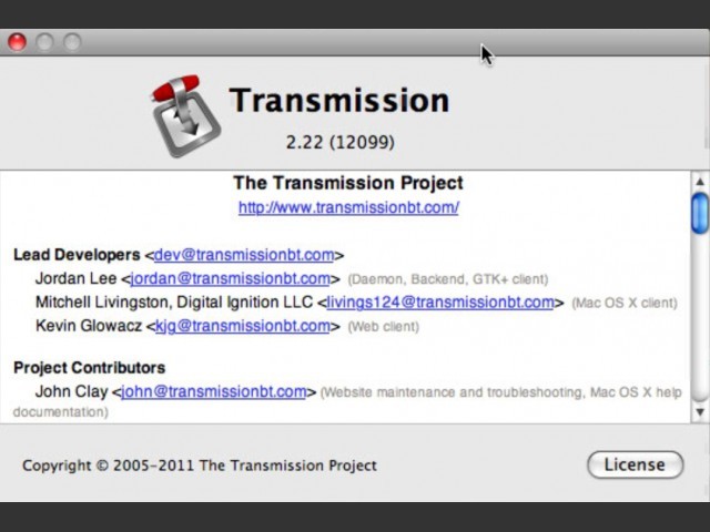 Transmission download